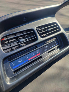 Illuminated Suzuki Carry HVAC Panel