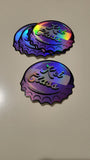 Kei Class bottle cap Holographic Sticker
