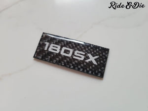 Carbon Fiber Logo Keychains