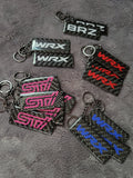 Subaru WRX & STI Carbon fiber Keychains DEADSTOCK