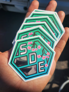 Cherry Blossom SDE Logo Sticker