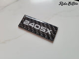 Carbon Fiber Logo Keychains