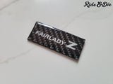 Carbon Fiber Logo Keychains