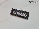 Carbon Fiber Logo Keychains