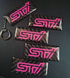 Subaru WRX & STI Carbon fiber Keychains DEADSTOCK