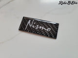 Carbon Fiber Logo Keychains