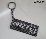 Carbon Fiber Logo Keychains