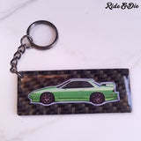 Personalized Carbon Fiber Keychain