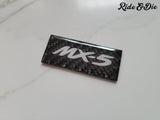 Carbon Fiber Logo Keychains